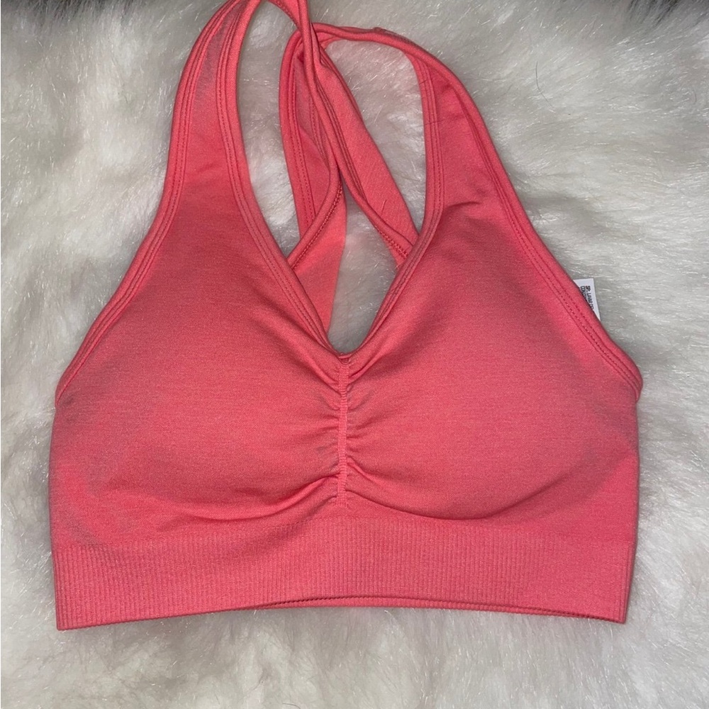 Women's Pink Sports Bra
